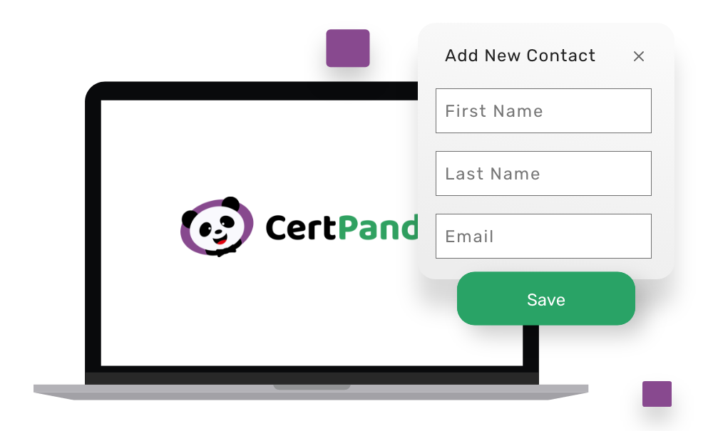 CertPanda | How it Works | Step 2